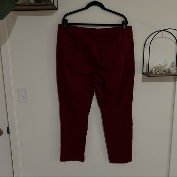 Democracy "Ab"solution Mid-Rise Booty Lift Straight Leg Plus Size Colored Jeans - Picture 2 of 8